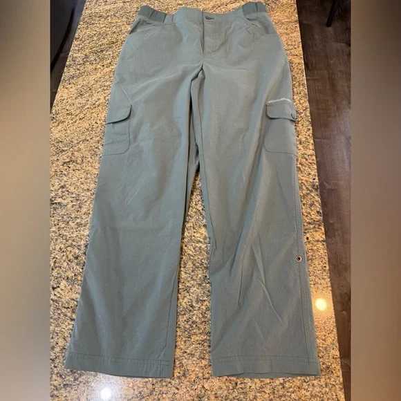 Eddie Bauer Women’s green hiking pants size medium - Picture 1 of 7